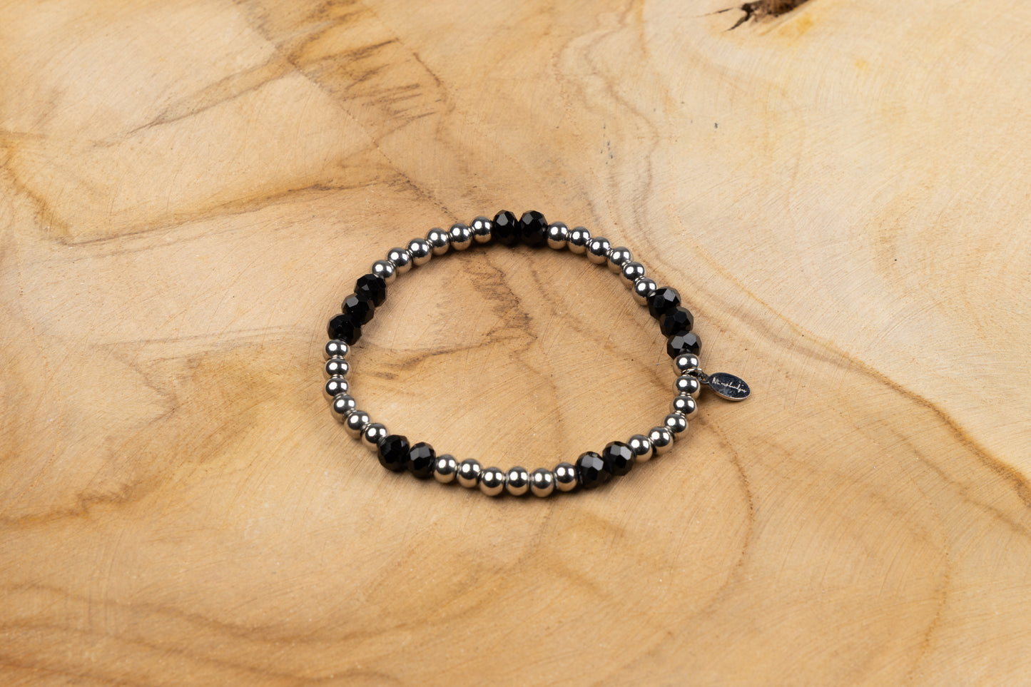 Gold or Silver with a touch of black