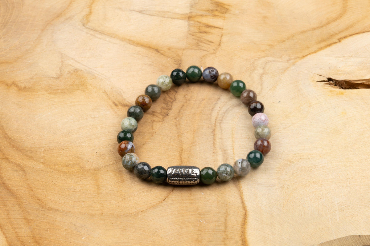 AVL chalcedoon (jaspis) armband