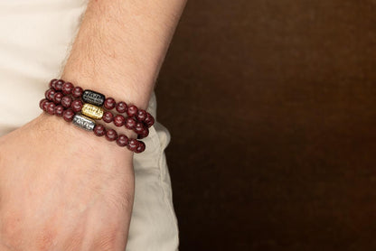 AVL dalmatian stone Warm red