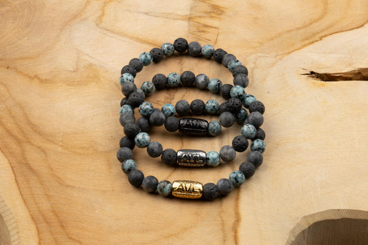 AVL dalmatian stone & lava
