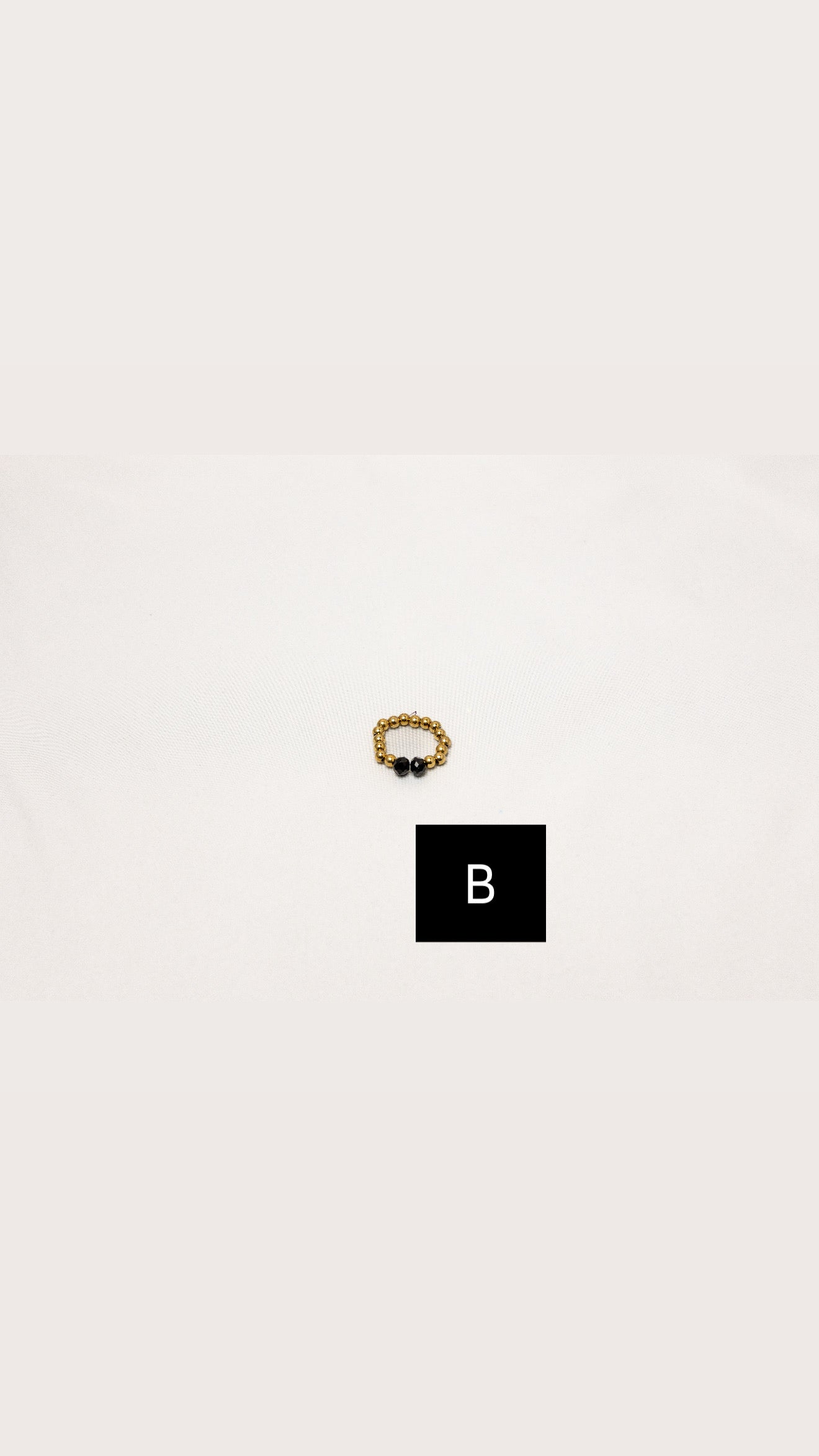 AVL Gold with a touch of black ring