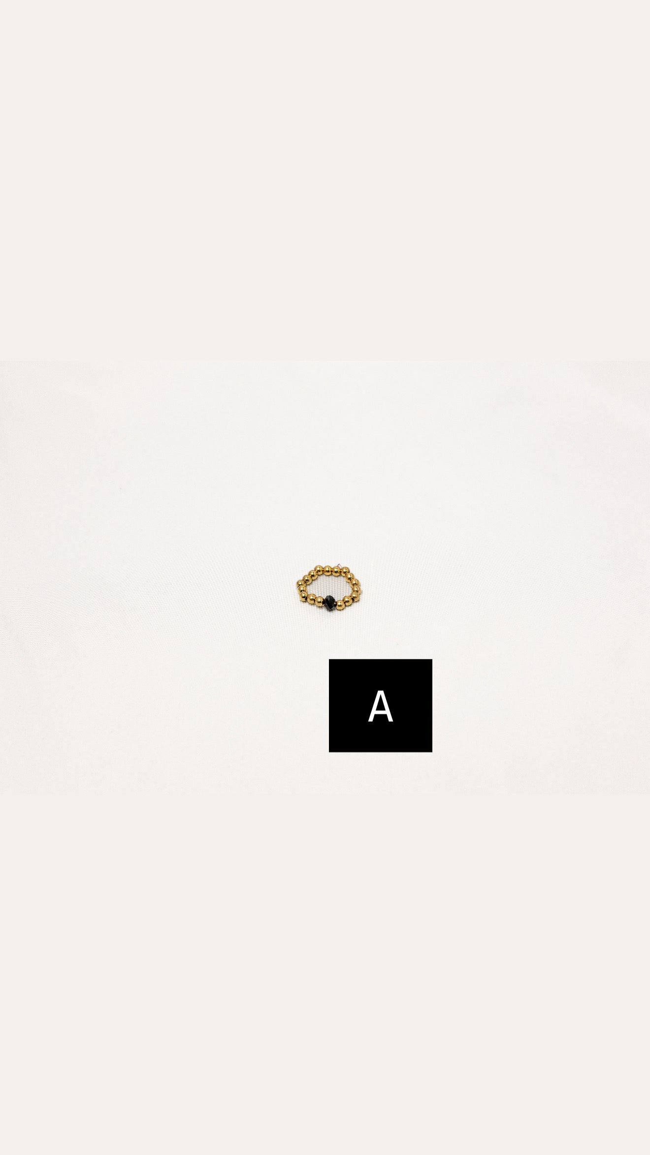 AVL Gold with a touch of black ring