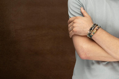 AVL chalcedoon (jaspis) armband