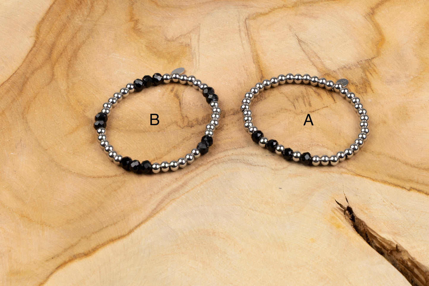 Gold or Silver with a touch of black