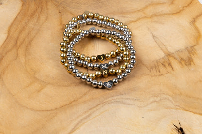 AVL initialen armband