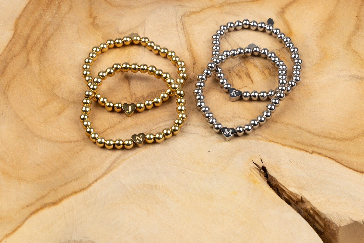 AVL initialen armband