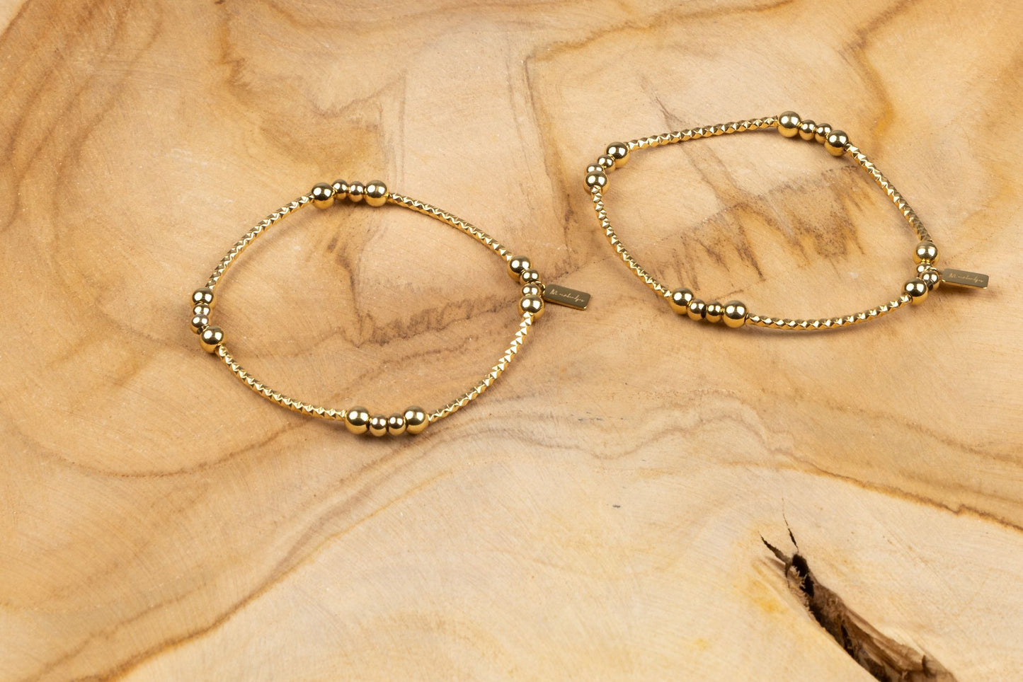 AVL Beads & Tube Bracelet